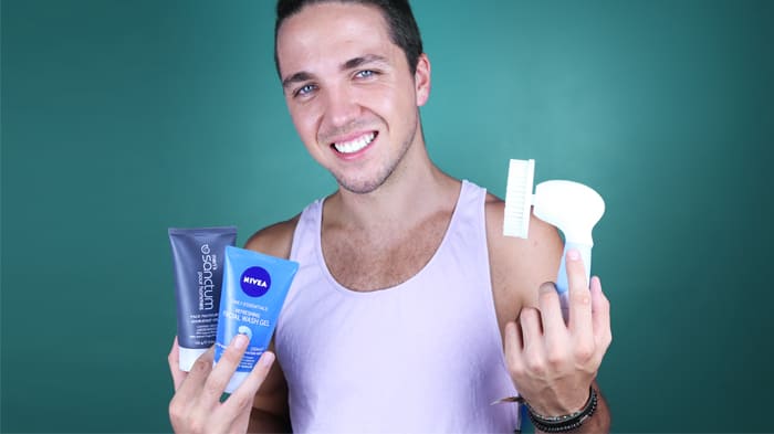 Updated Mens Skin Routine – 4 Products For Clear Skin
