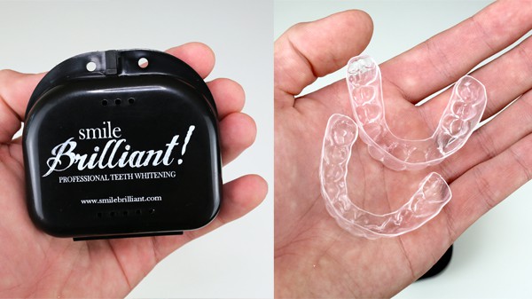 Custom fit teeth whitening trays