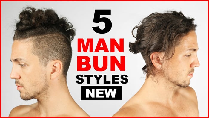 5 Cool Man Bun Styles