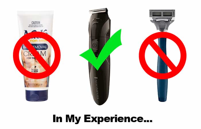 Best way to trim pubic hair