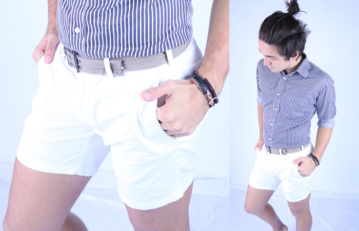White Shorts - best shorts for men this summer