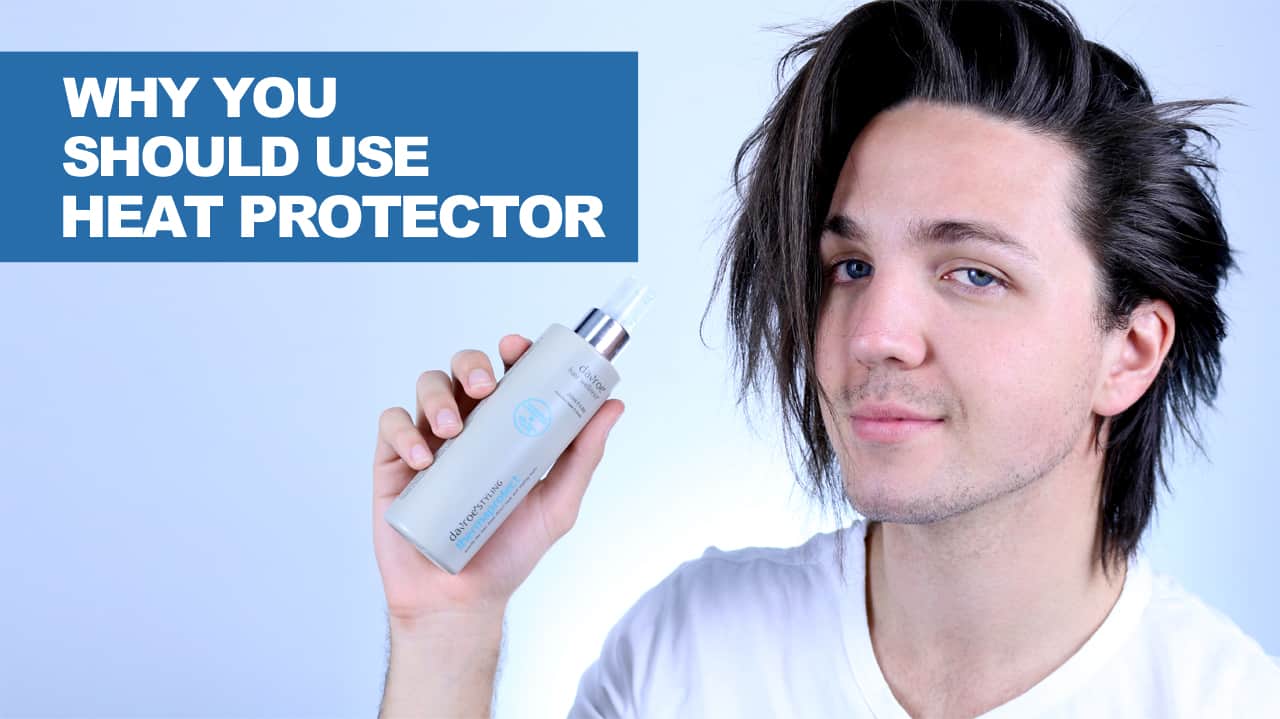 How does a heat protectant work?