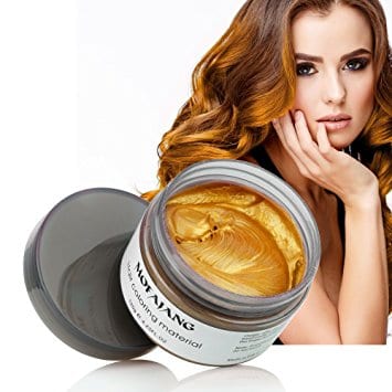 Orange Color Hair Wax