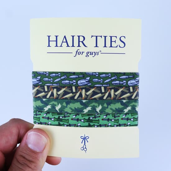 Hair Ties For Guys - Man Bun Accessories