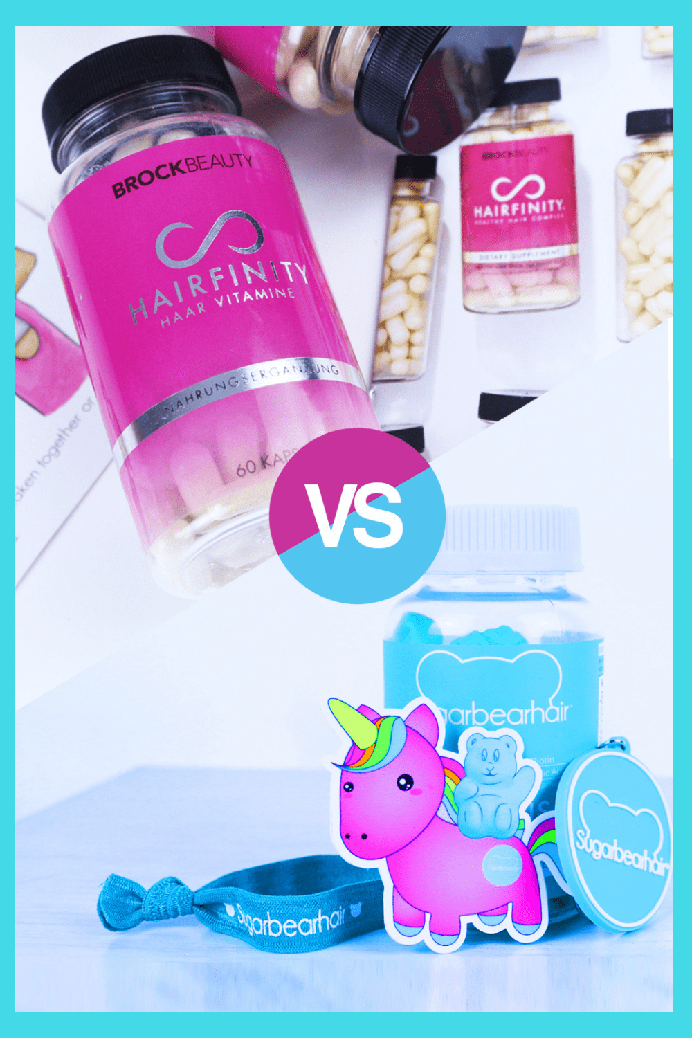 Which is the better hair growth supplement? Sugar Bear hair or Hairfinity? They are both very overhyped biotin hair growth products on the market with bold claims and I’ve tried both of them. Here’s some honest feedback on these “fast hair growth products”. I put all of the ingredients next to each other and my findings were quite interesting.. Read more by visiting my blog post. #sugarbearhair #hairfinity #hairgrowth #biotin