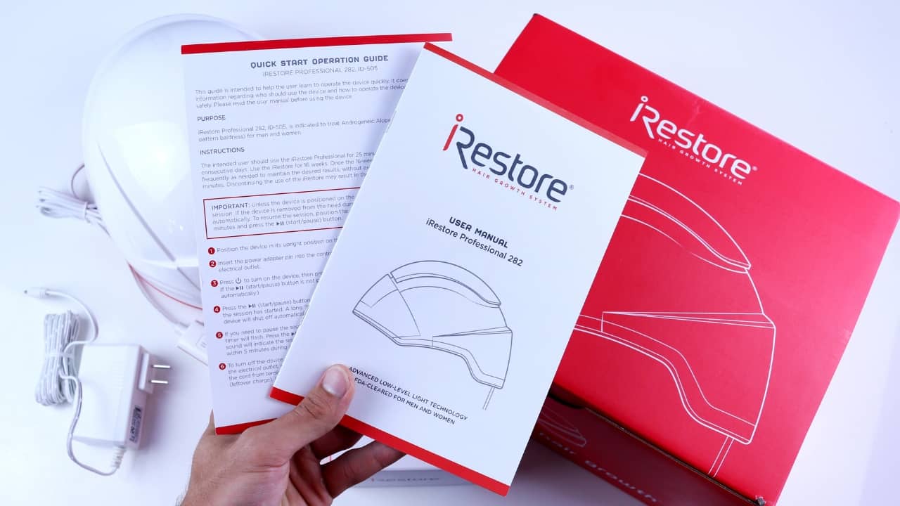 iRestore Professional Laser Hair Growth System